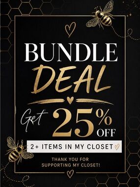 🚨 Get 25% Off 2+ Items in My Closet! 🚨